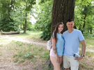 Father and Son Pick Up Busty Teen Working Out in the Park picture 13