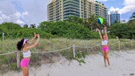 Beach Football Playing College Sorority Girls Creampie Threesome picture 7