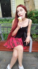 MEGAN MURKOVSKI NAUGHTY ICE CREAM LOVING 18-YEAR-OLD REDHEAD RUSSIAN  picture 18