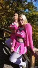 Busty Cheerleaders Cuckold Their Pervert Coach Part 1 picture 22