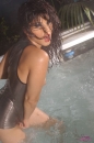 Silver One-Piece Jacuzzi Tease picture 28