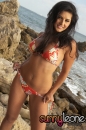 Orange Bikini At Beach picture 14